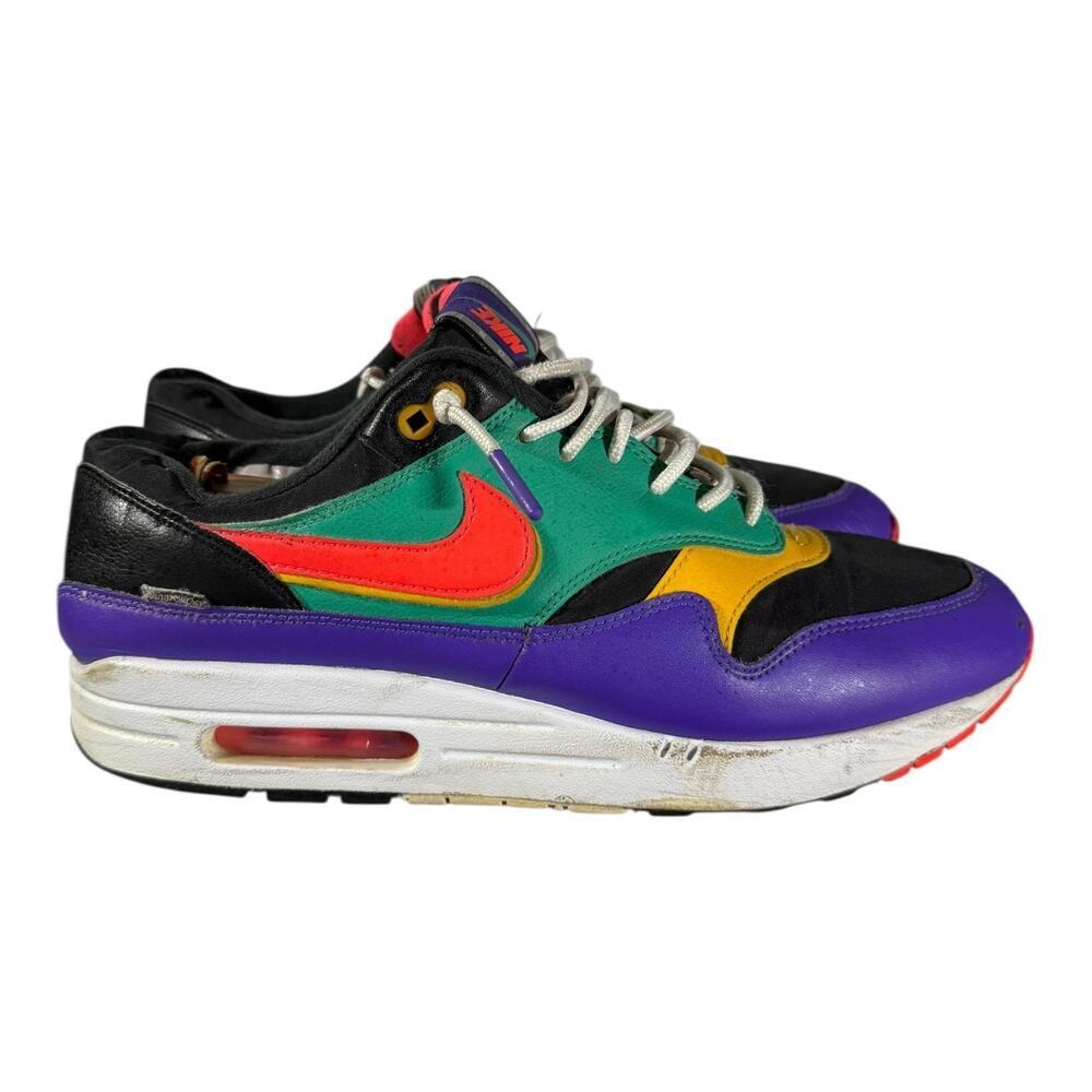 Nike Air Max 1 SE Windbreaker 2019 Multicolor Running Sneakers Men’s 10.5 - Picture 2 of 10